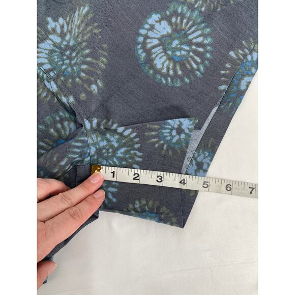 Toad & Co W's Boundless Short True Navy Tie Dye Print Medium - Picture 10 of 10